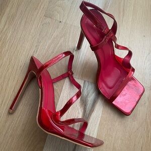 plt red high heel